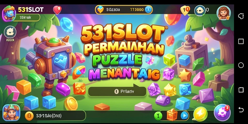 Screenshot gameplay 531SLOT yang menampilkan tantangan puzzle menarik.