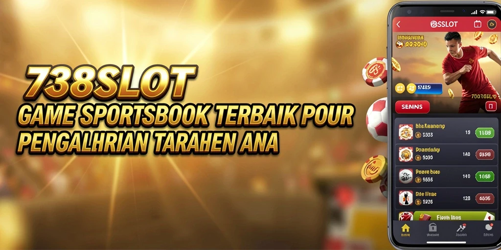 Tampilan gameplay menarik pada aplikasi Sportsbook 738SLOT.