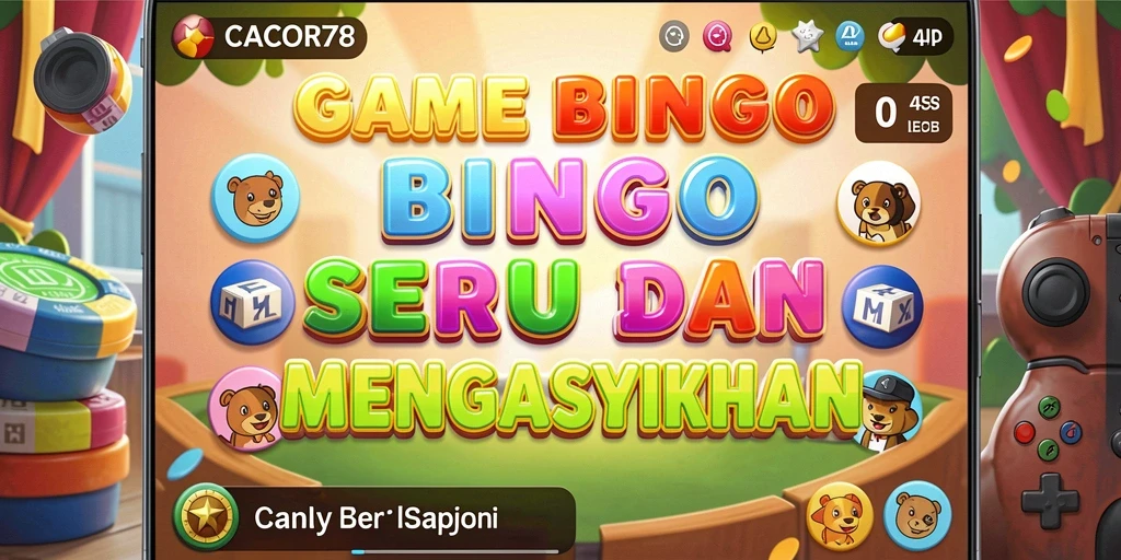 Screenshot gameplay CACOR78 yang menampilkan suasana permainan Bingo yang mengasyikkan.