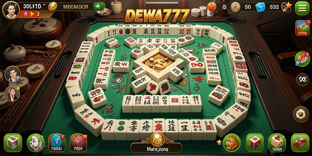 Menampilkan gameplay Mahjong yang seru dan menantang.