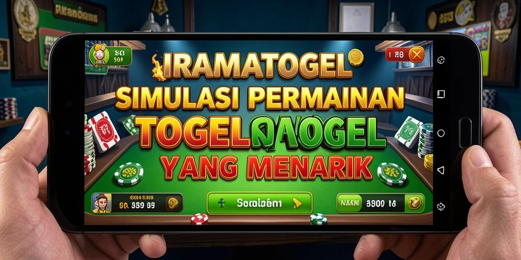Tampilan gameplay menarik dari IRAMATOGEL dalam simulasi togel.