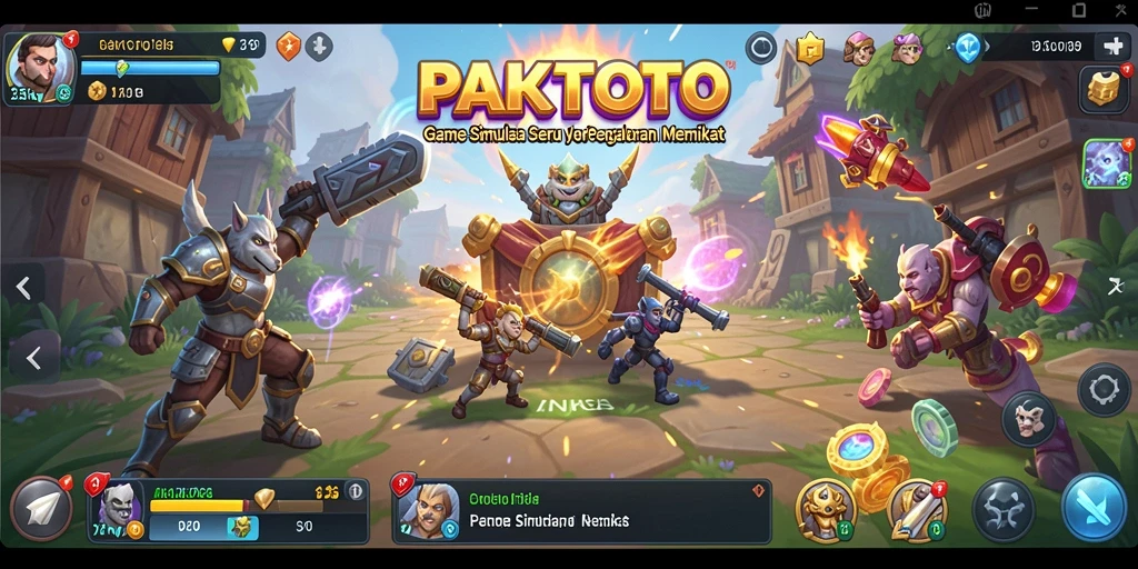 Gameplay menarik PAKTOTO yang penuh interaksi.