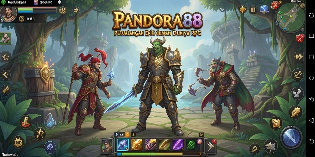 Gameplay epik PANDORA88 dengan karakter dan petualangan yang memikat.