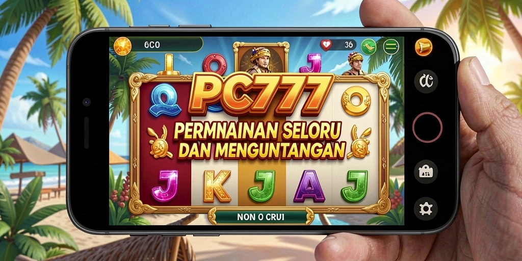 Tampilan gameplay menakjubkan dari PC777 yang menunjukkan keseruan permainan Slot.