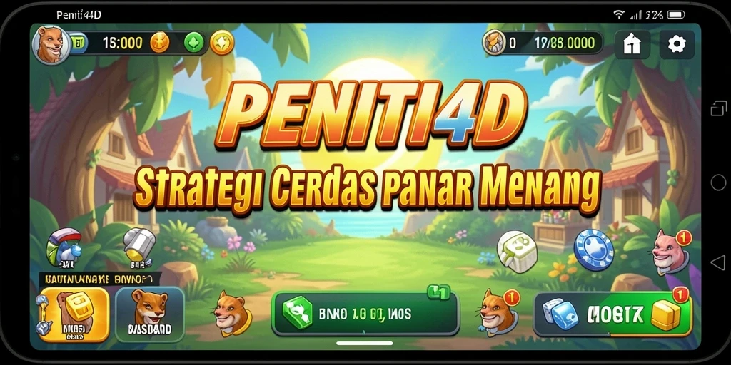 Tampilan gameplay <strong>PENITI4D</strong> yang menegangkan dan penuh strategi.