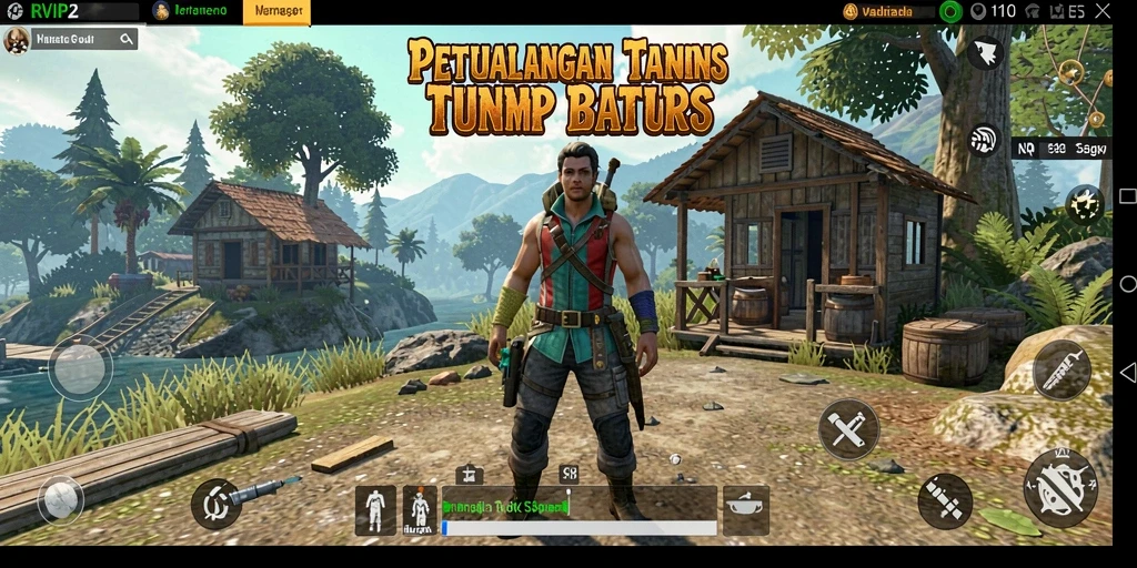 Gameplay RVIP2 yang menggugah selera eksplorasi.