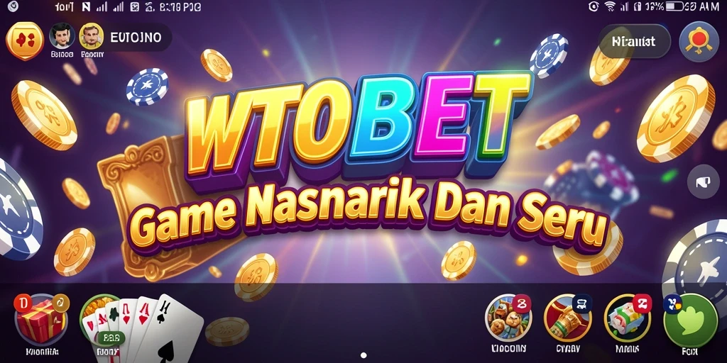 Tampilan gameplay seru dan menarik di WTOBET.