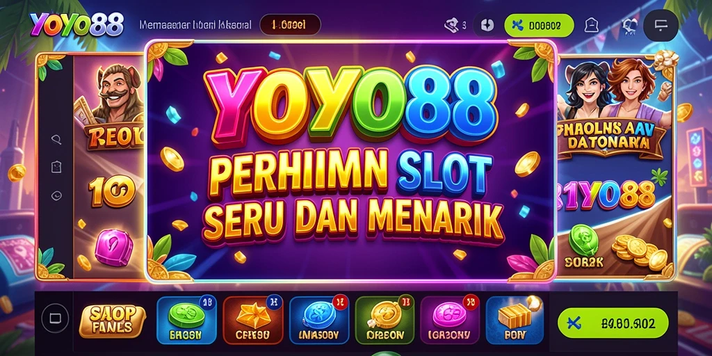 Tampilan menarik dari permainan Slot di YOYO88 dengan grafis yang mengesankan.